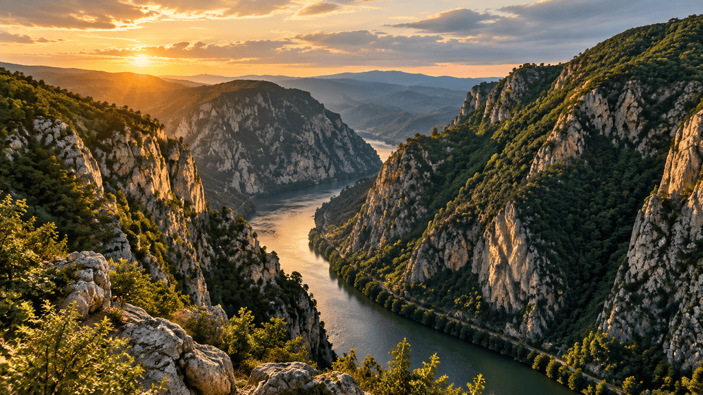 ущелье Джердап, каньон Дуная