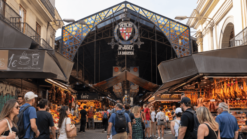 рынок La Boqueria, Барселона